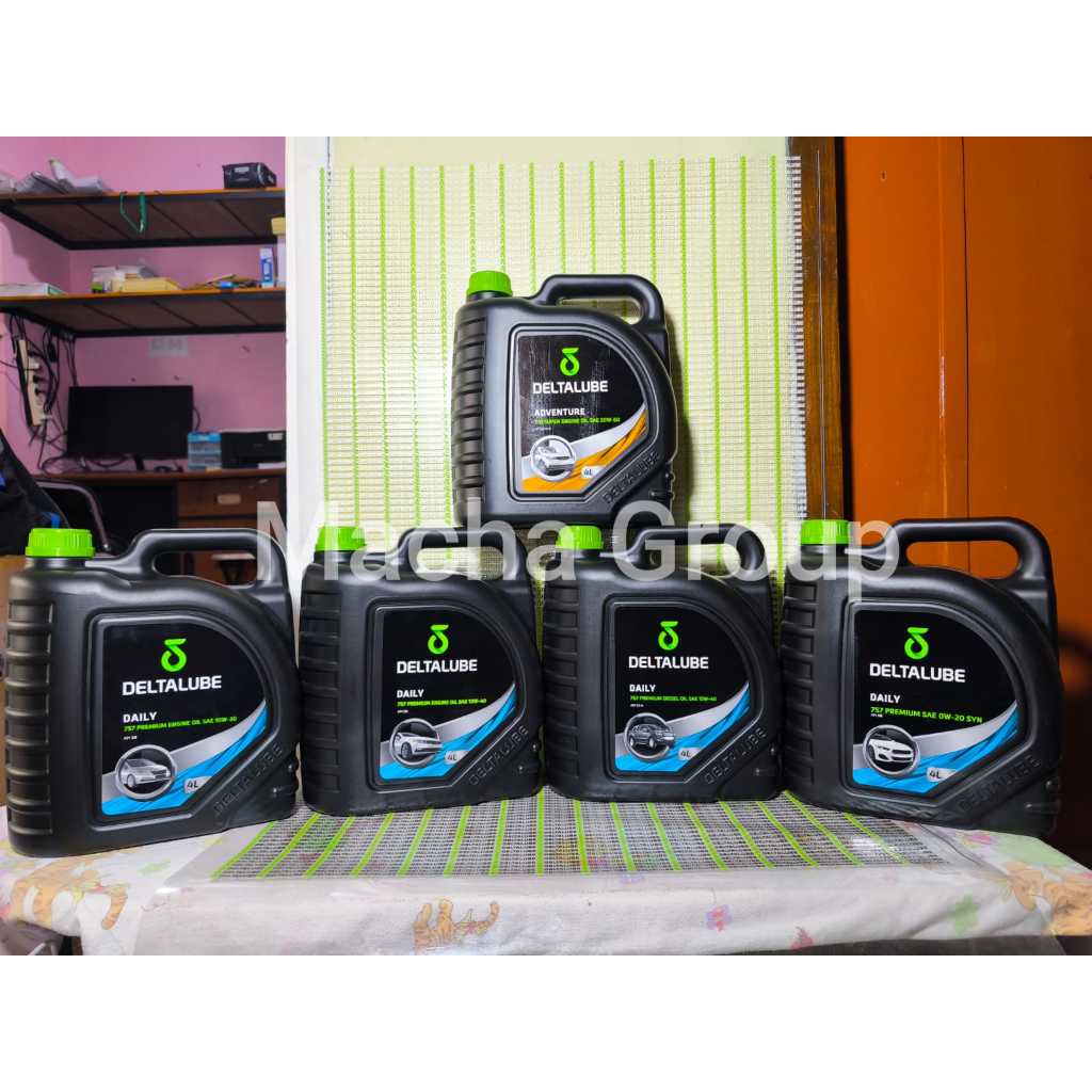 Oli Deltalube Mobil Bensin Solar Adventure 20w-50 Daily 0w-20 10w-30 10w-40