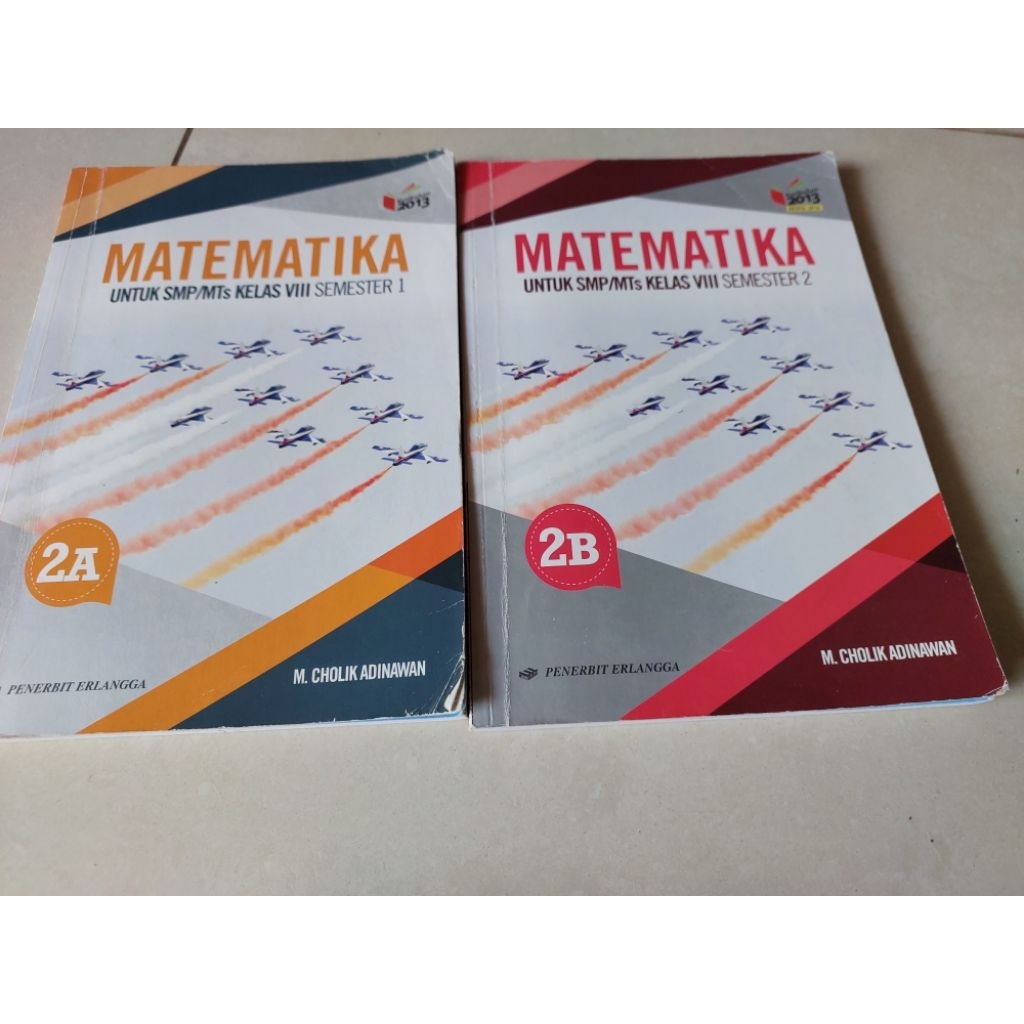 buku matematika smp kelas 8 penerbit erlangga prelove bekas