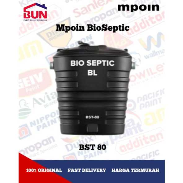 MPOIN SEPTIC TANK BIOPLUS/SEPTIC TANK PENGOLAHAN LIMBAH BIOPLUS 80