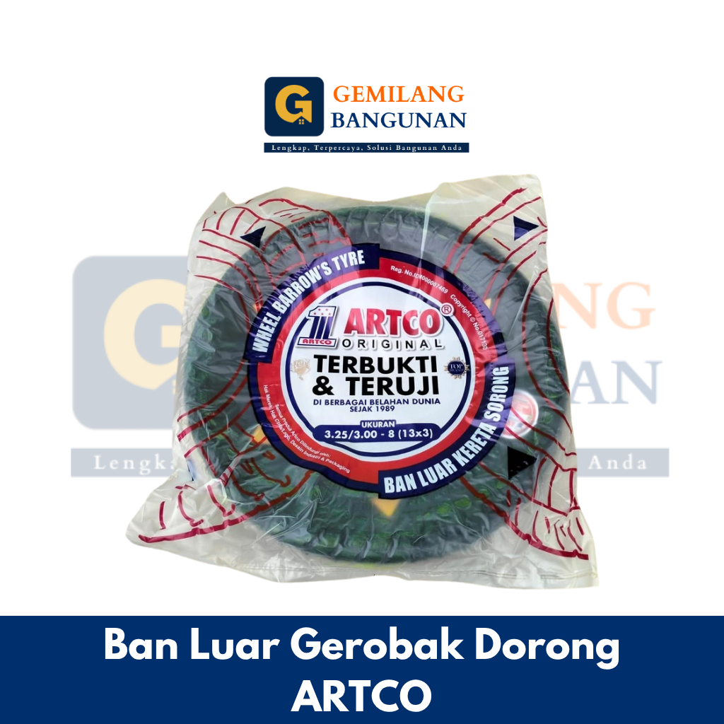 Ban Luar ARTCO / Ban Luar Gerobak Dorong ARTCO / Ban Luar Gerobak Pasir ARTCO