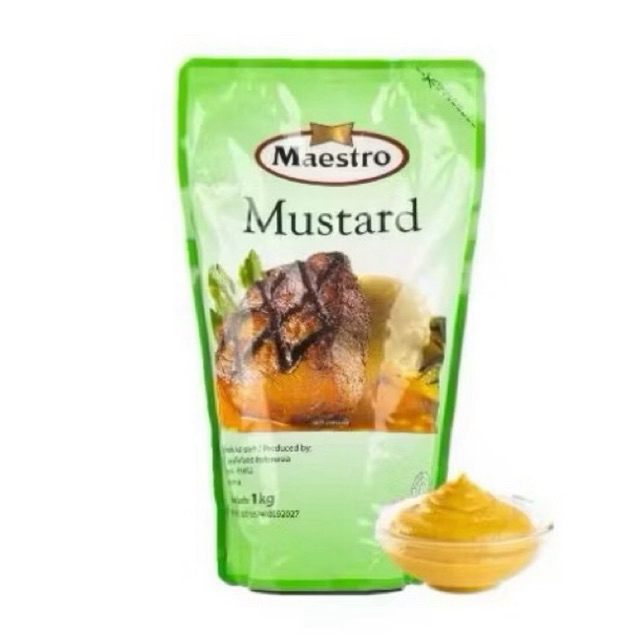 

Mustard Maestro 1 KG / Saus Mustard