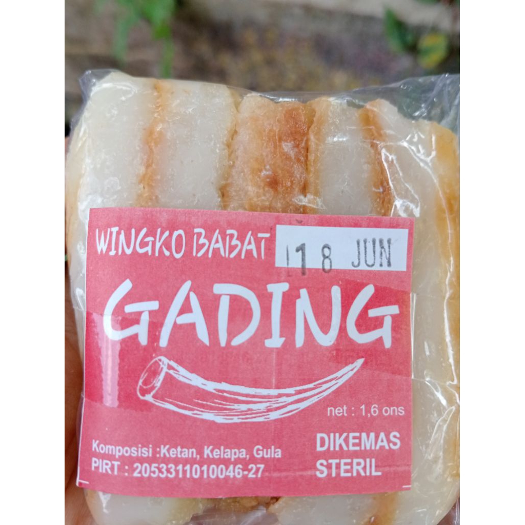 

wingko babat Wonogiri.