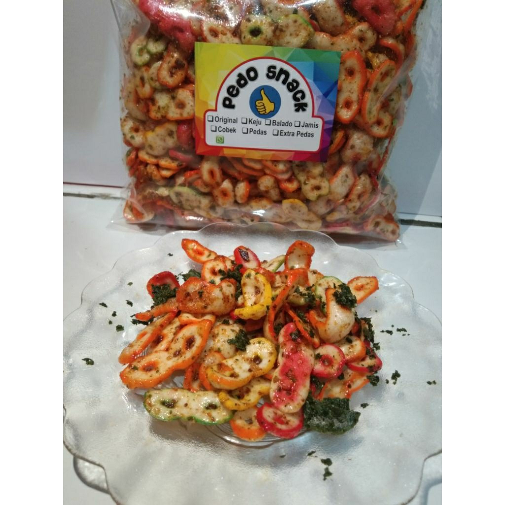 

seblak kering kerupuk angka 8