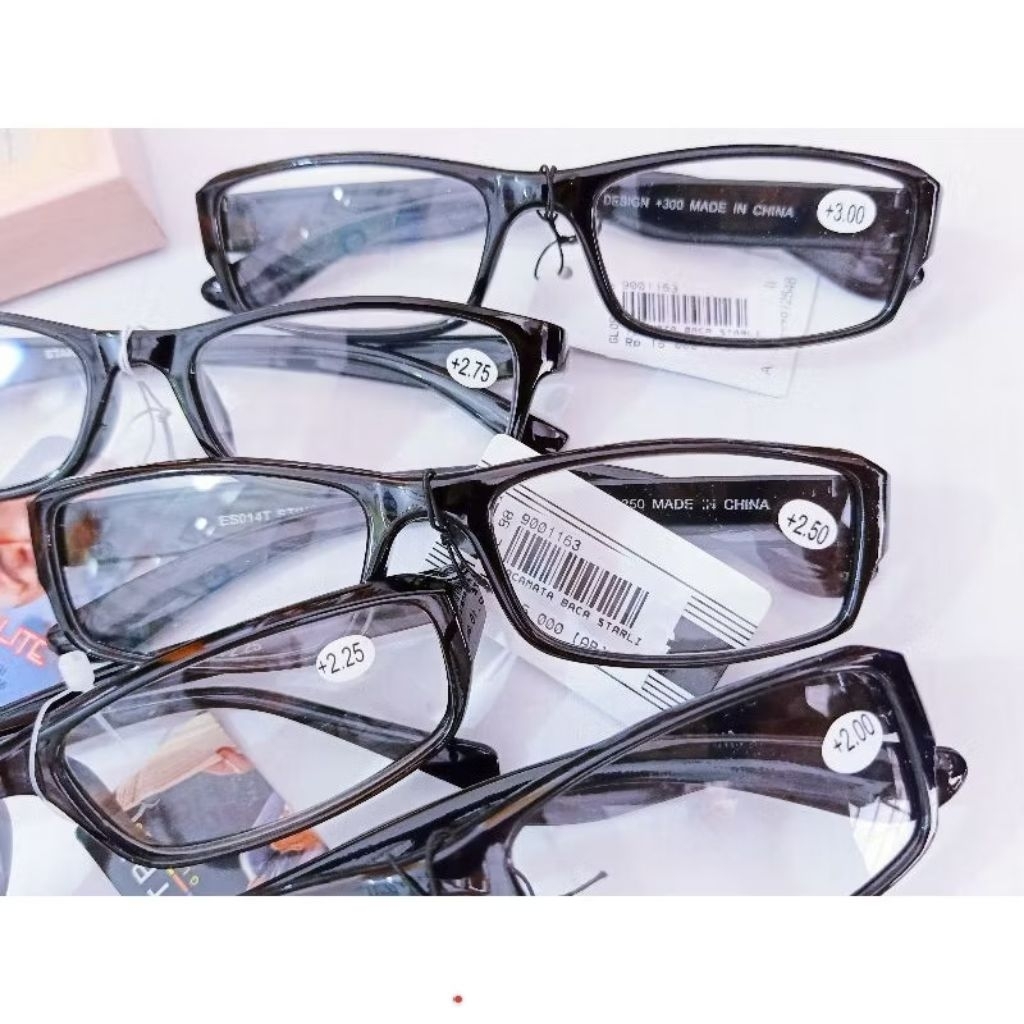 Kacamata baca dekat / kaca mata baca / kaca mata plus