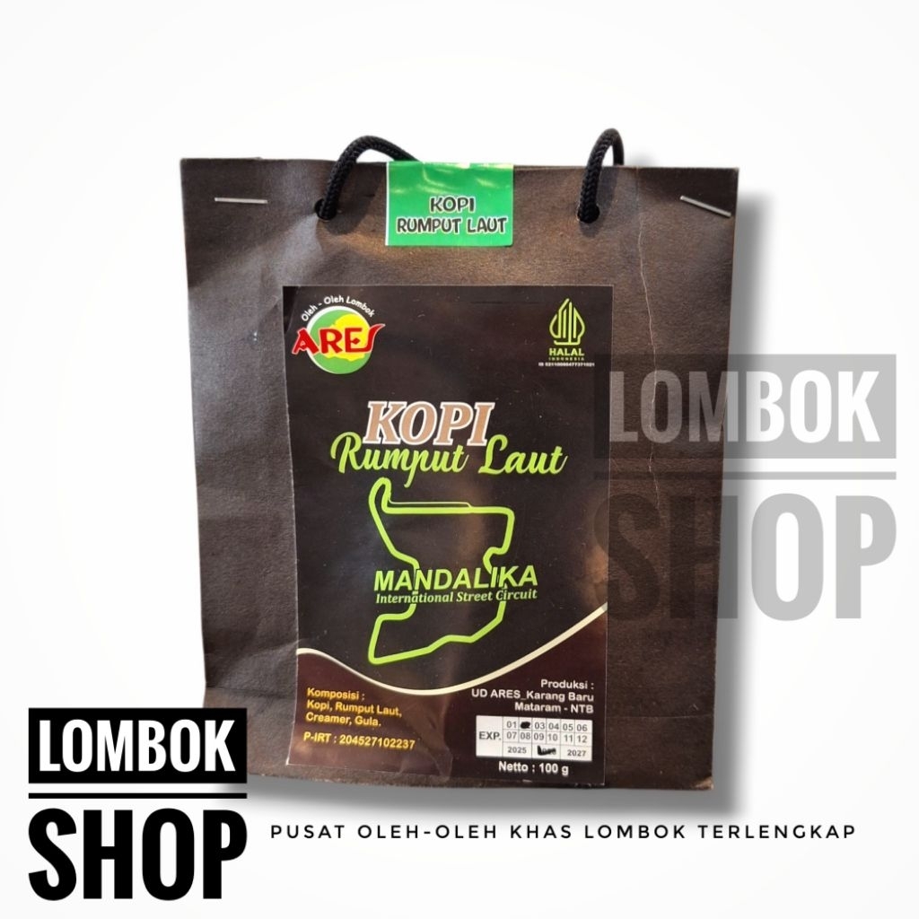 

Kopi Bubuk Rumput Laut Khas Lombok Kualitas Terbaik 100 Gram