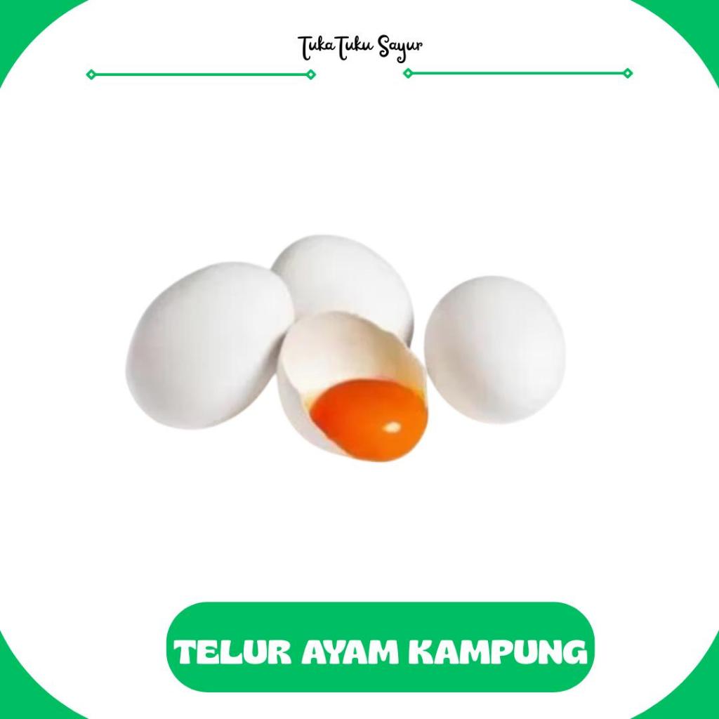

TELUR AYAM KAMPUNG SUPER 1 pack isi 4 - TukaTuku Sayur