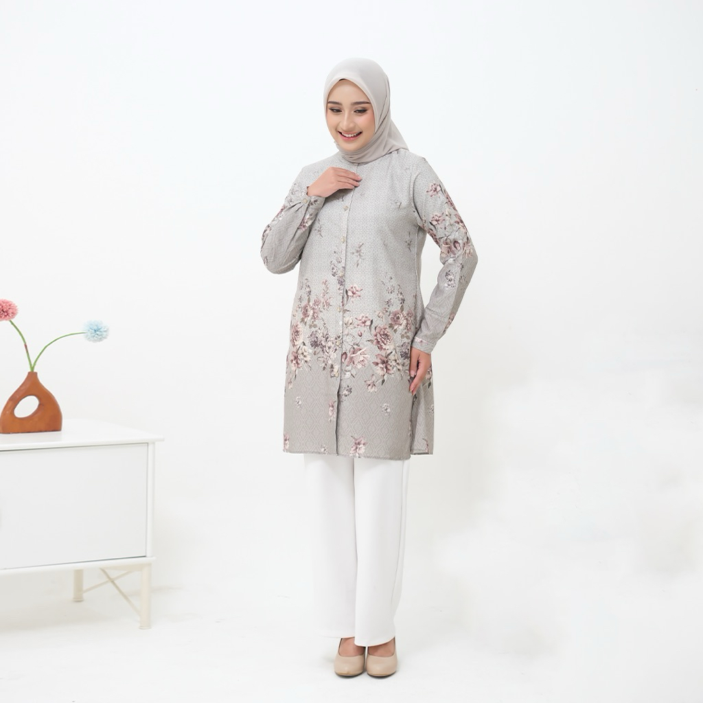 Terbaru Aluma Tunik Motif Twillight Tunik Basic Tunik Simple