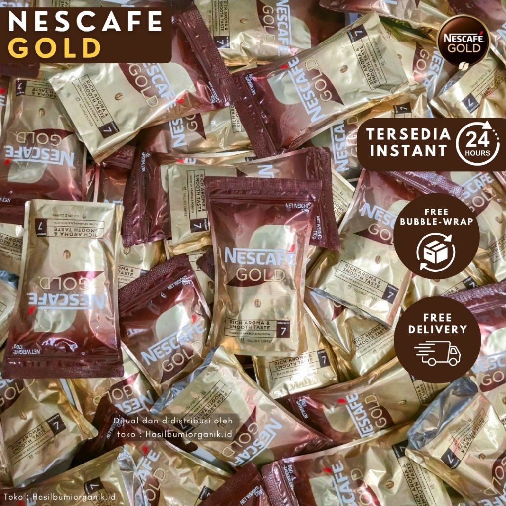 

NESCAFE GOLD 170g KOREA | Kopi Instan Premium Aroma Kuat & Halus