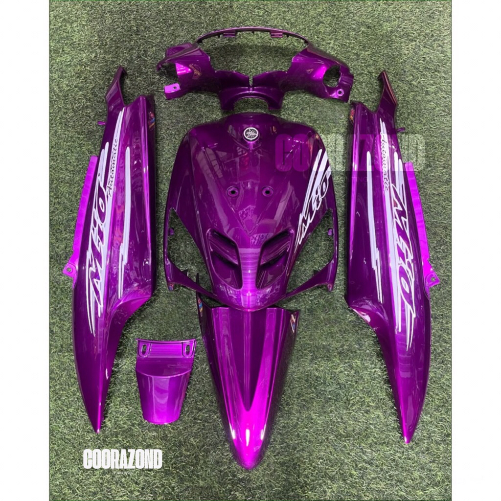 Full body halus mio sporty ungu magenta