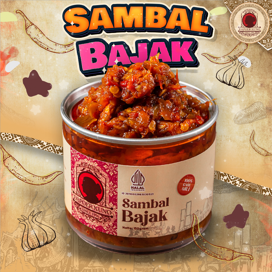 

Dapoer Kuno - Sambal Bajak 150gr