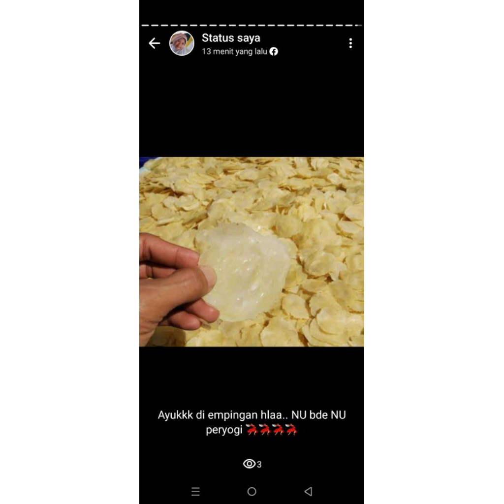 

emping melinjo super tipis 100gr