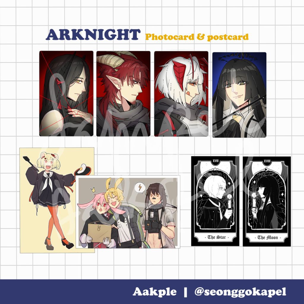 Arknight artprint Fanmerch
