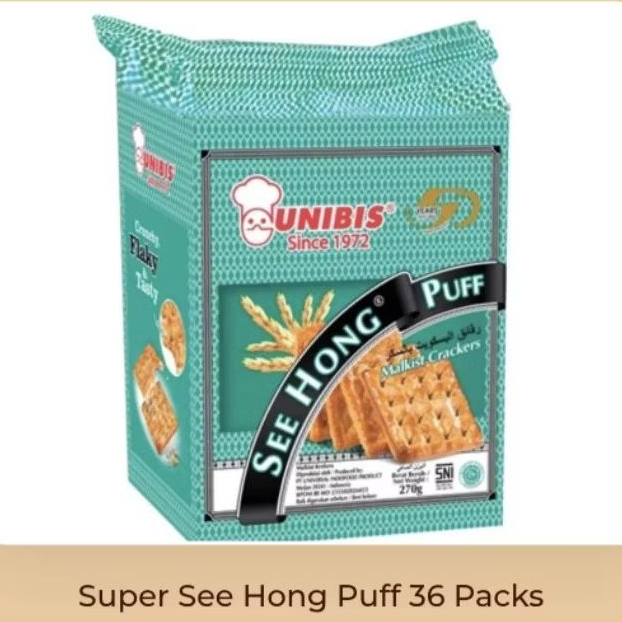 

UNIBIS SUPER SEE HONG PUFF BISKUIT 252 GRAM PROMO!!!