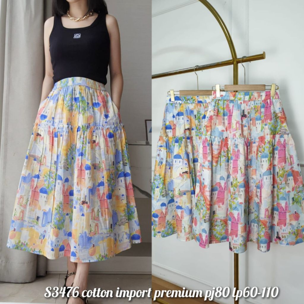 Rok Katun Linen BKK Premium Standar&Jumbo