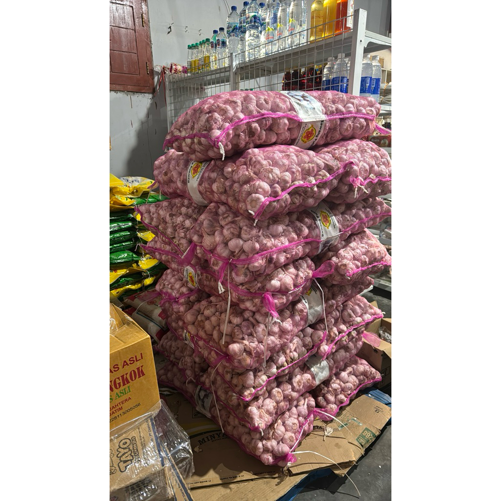 

BAWANG PUTIH 1 kg 1000 gram
