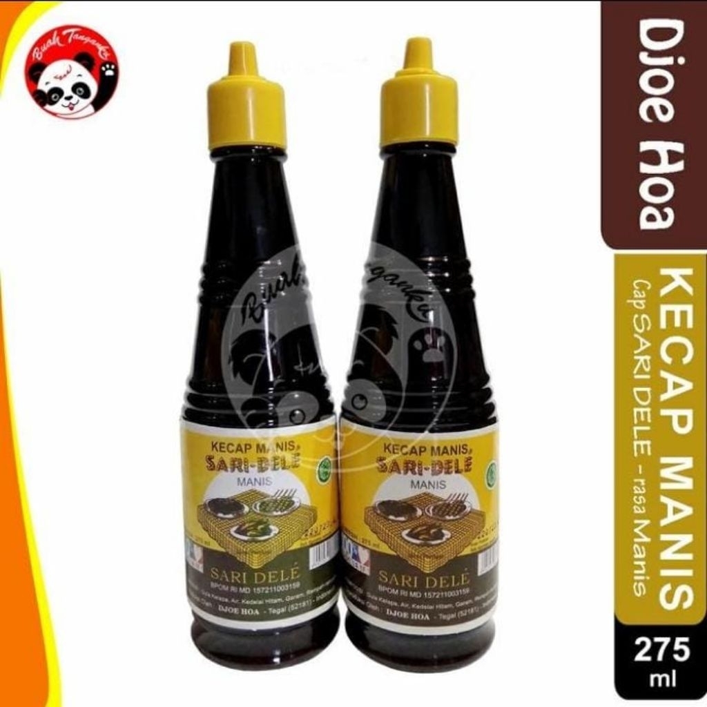 

Kecap Manis Sari Dele Djoe Hoa Manis 275ml