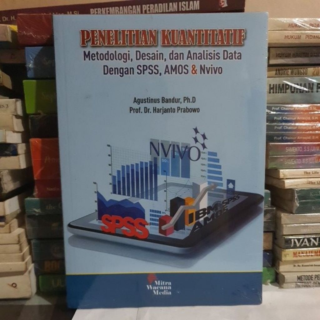 BUKU ORIGINAL PENELITIAN KUANTITATIF METODOLOGI DESAIN DAN ANALISIS DATA DENGAN SPSS, AMOS & NVIVO