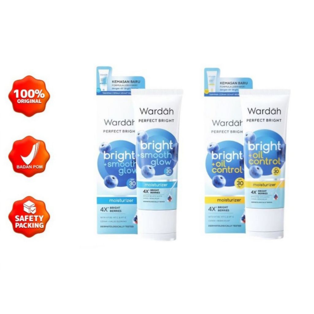 Wardah perpect Bright cream moisturizer 20gr