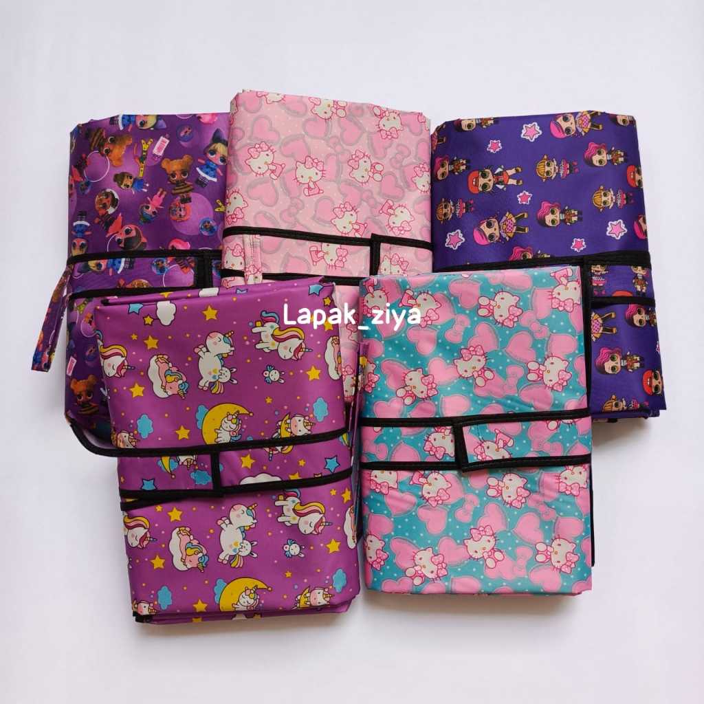 CANV TIKAR LIPAT Ukuran 100X150Cm Jumbo Microsatin Tebal / TIKAR Anti Air / KARPET