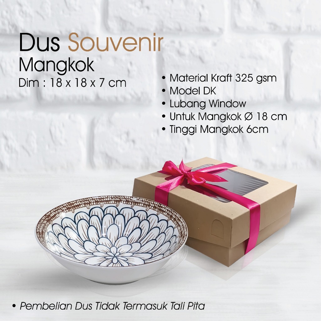

Uk. 18 x 18 x 7 Box Kraft Coklat Kotak Packing Kue Roti Cake Brownies Dus Donat Hampers Jendela Laminasi, Dus Nasi, Catering
