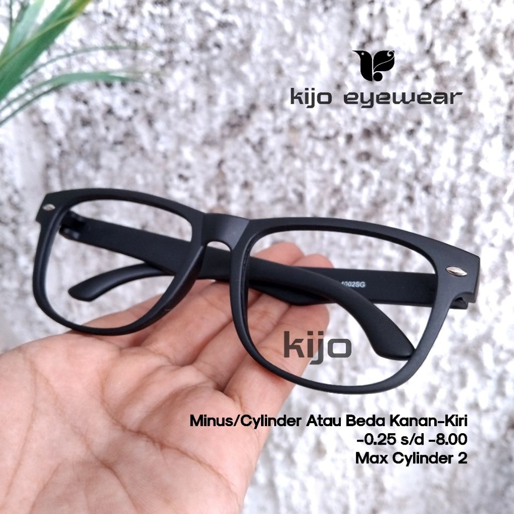 Kacamata Lebar Minus 8 7 4 6 5 3 1 2 Silinder Custom Lensa Request Minus Beda Kanan Kiri Antiradiasi