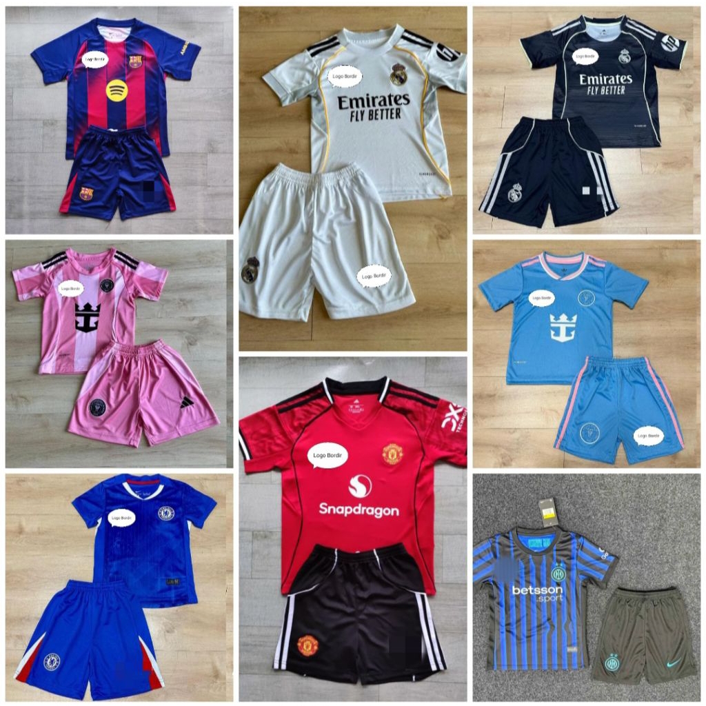 Katalog Jersey Kids/Anak | Kaos Jersey Bola Kids Anak-Anak Grade Ori/Jersey Anak Anak/Jersey Stelan