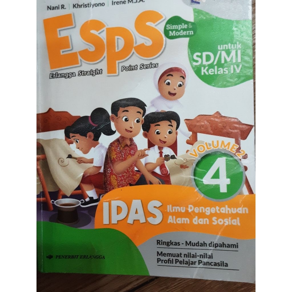 ESPS - IPAS volume 2 kelas 4 (second)