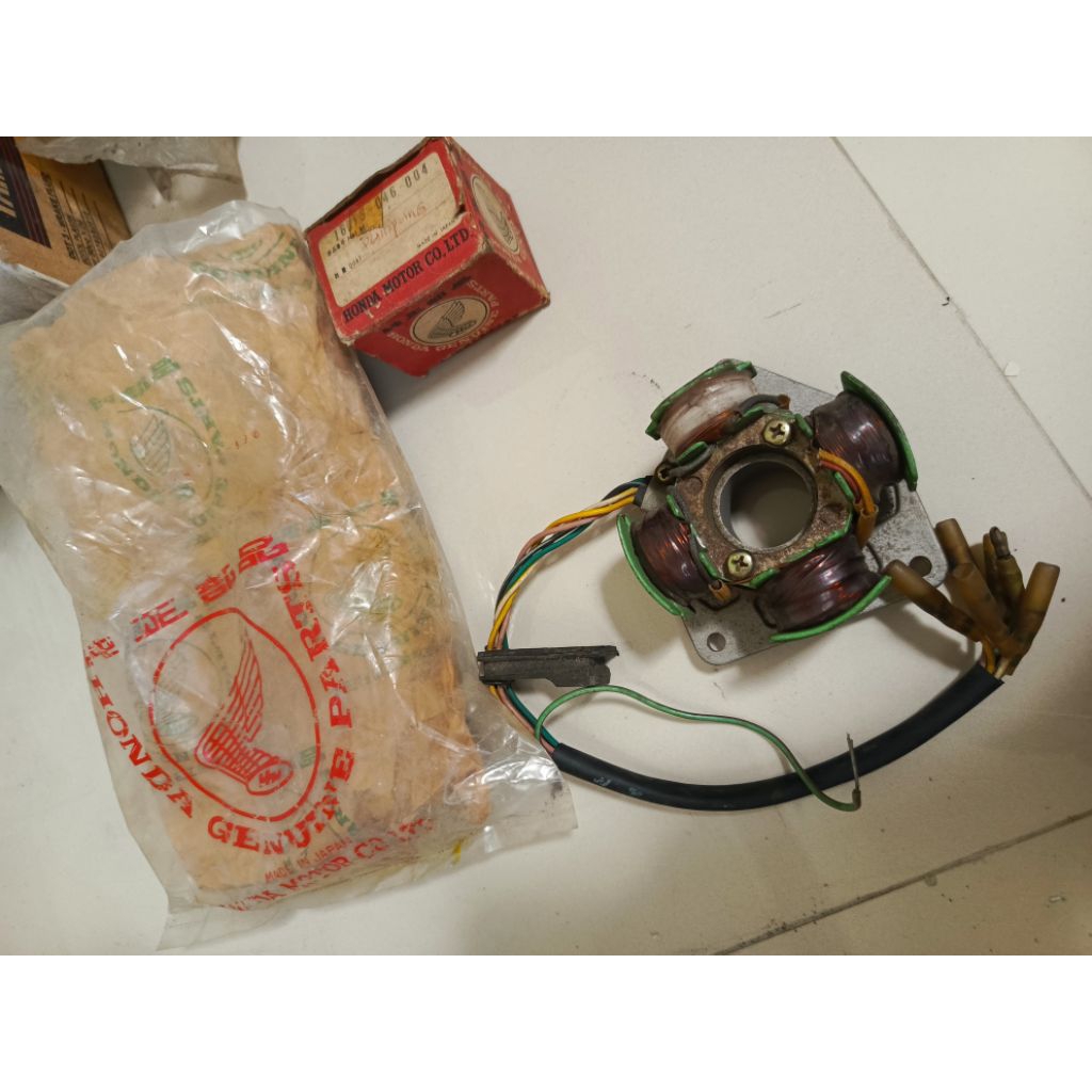 Spul Stator Gulungan Magnit Honda Gl Max Original platina japan