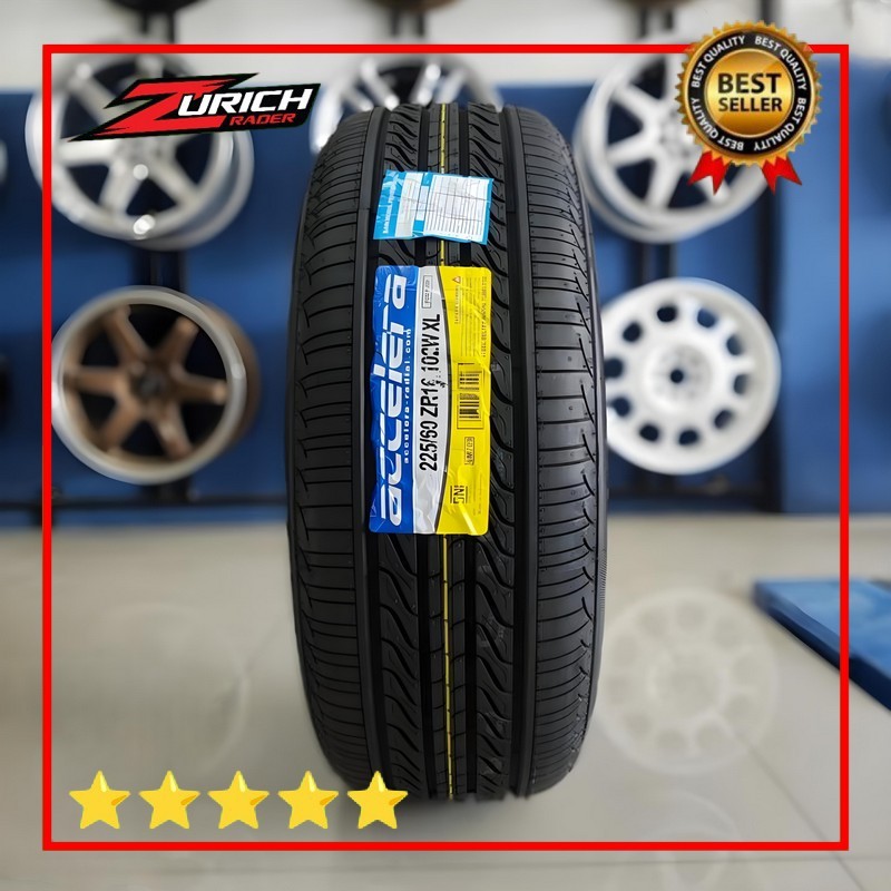 Ban Mobil 225 60 R16 Merek Accelera Eco Plush Ukuran 225/60 R16 Tubles