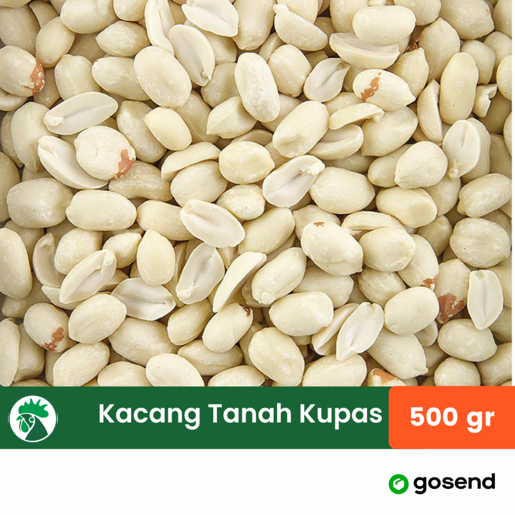 

Kacang Tanah Kupas Kulit 250gr | Tojin Mentah