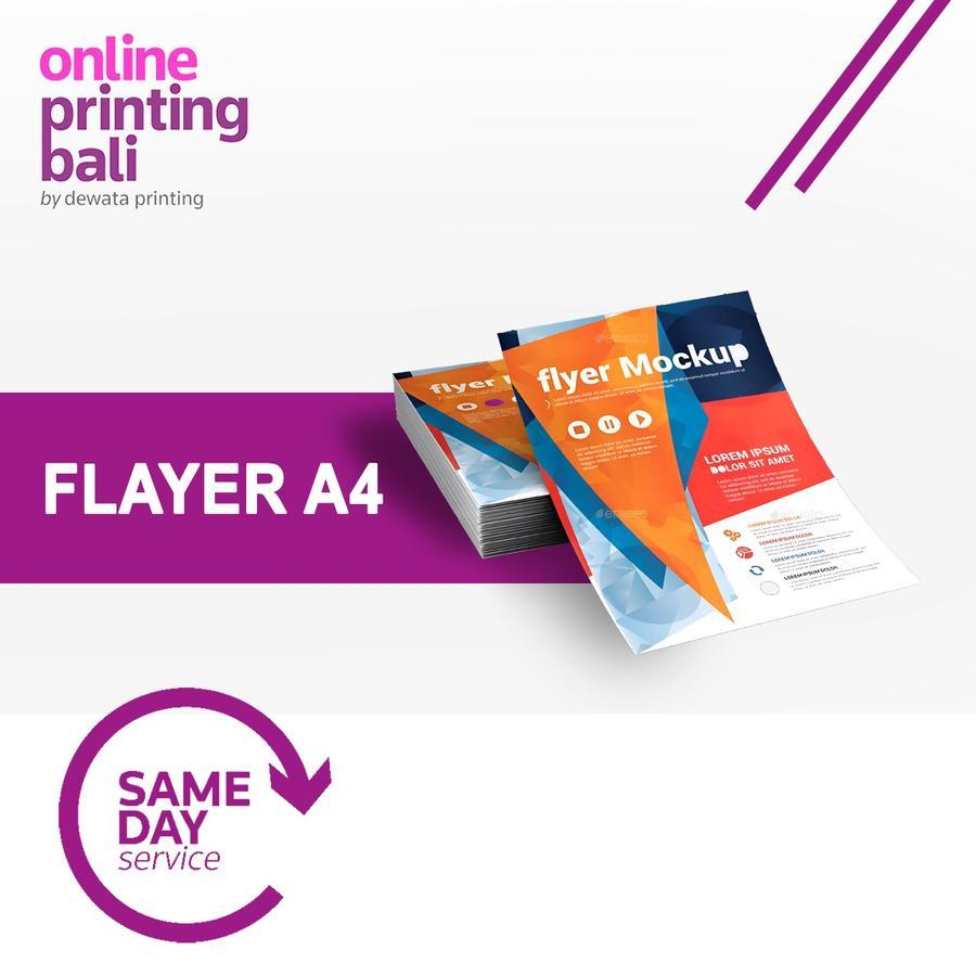 

Cetak Brochure Flyer Price List Ukuran A4