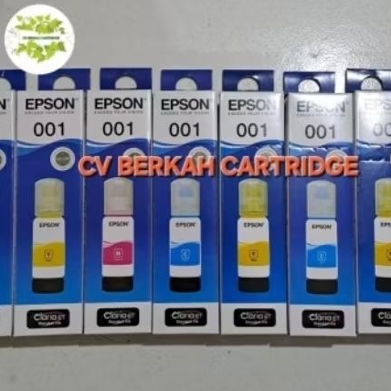 TINTA EPSON 001 C M Y B 1SET TINTA EPSON