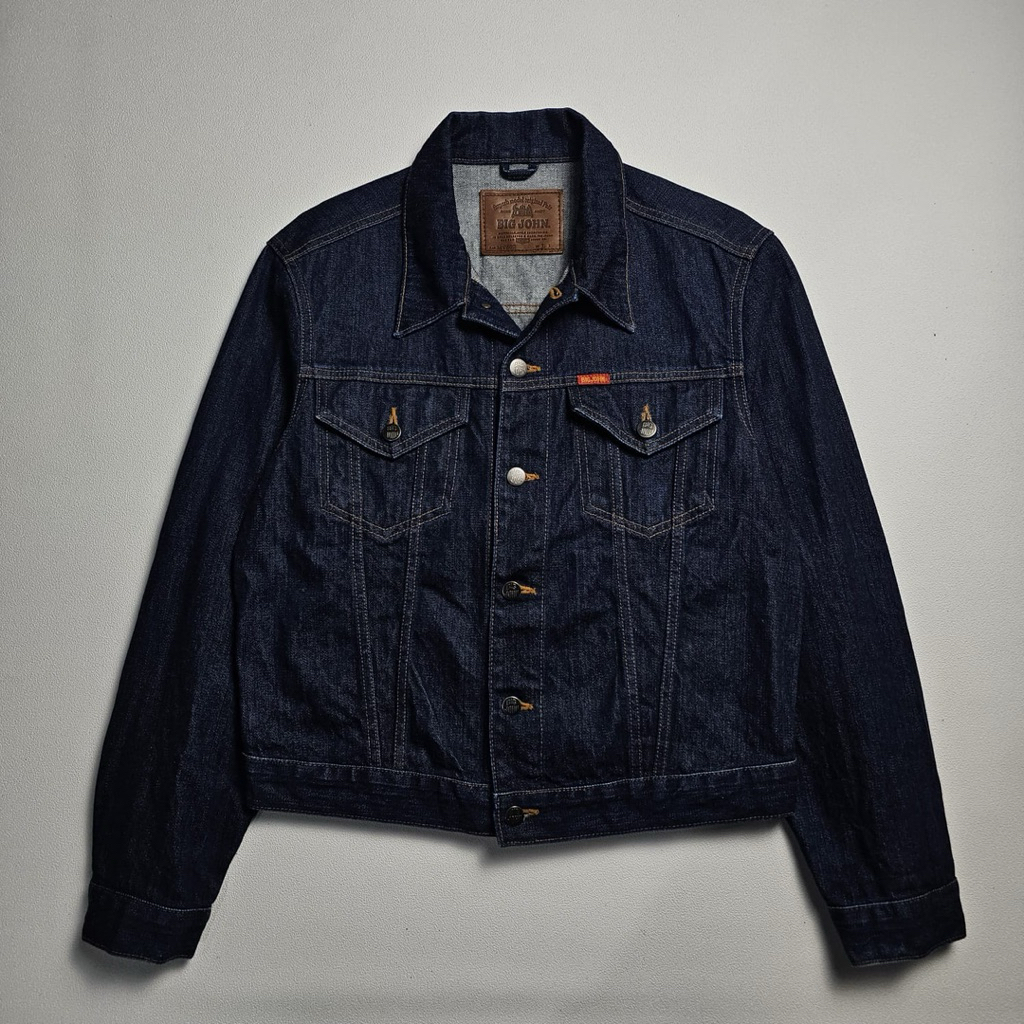 big john denim trucker indigo