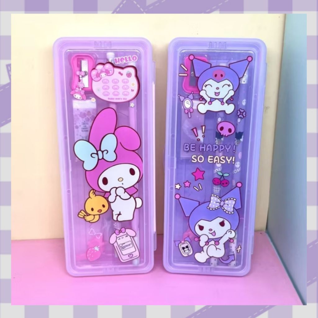 

Kotak Pensil Sanrio plus Set Alat Tulis