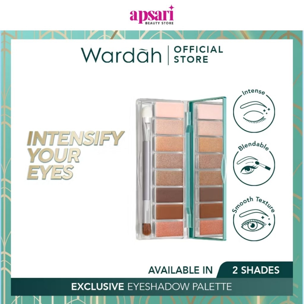 WARDAH Exclusive Eyeshadow Palette 10g