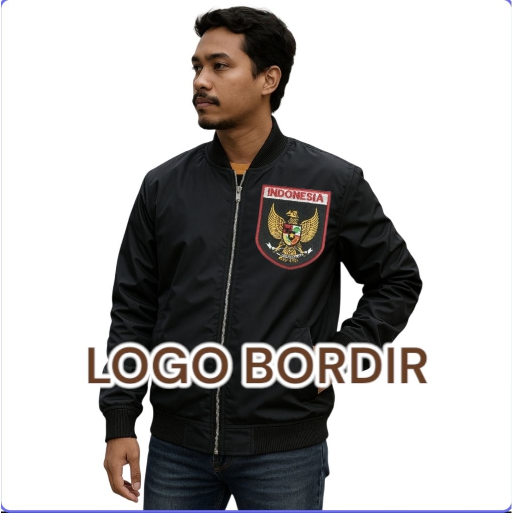 jaket bomber INDONESIA LOGO BORIDR