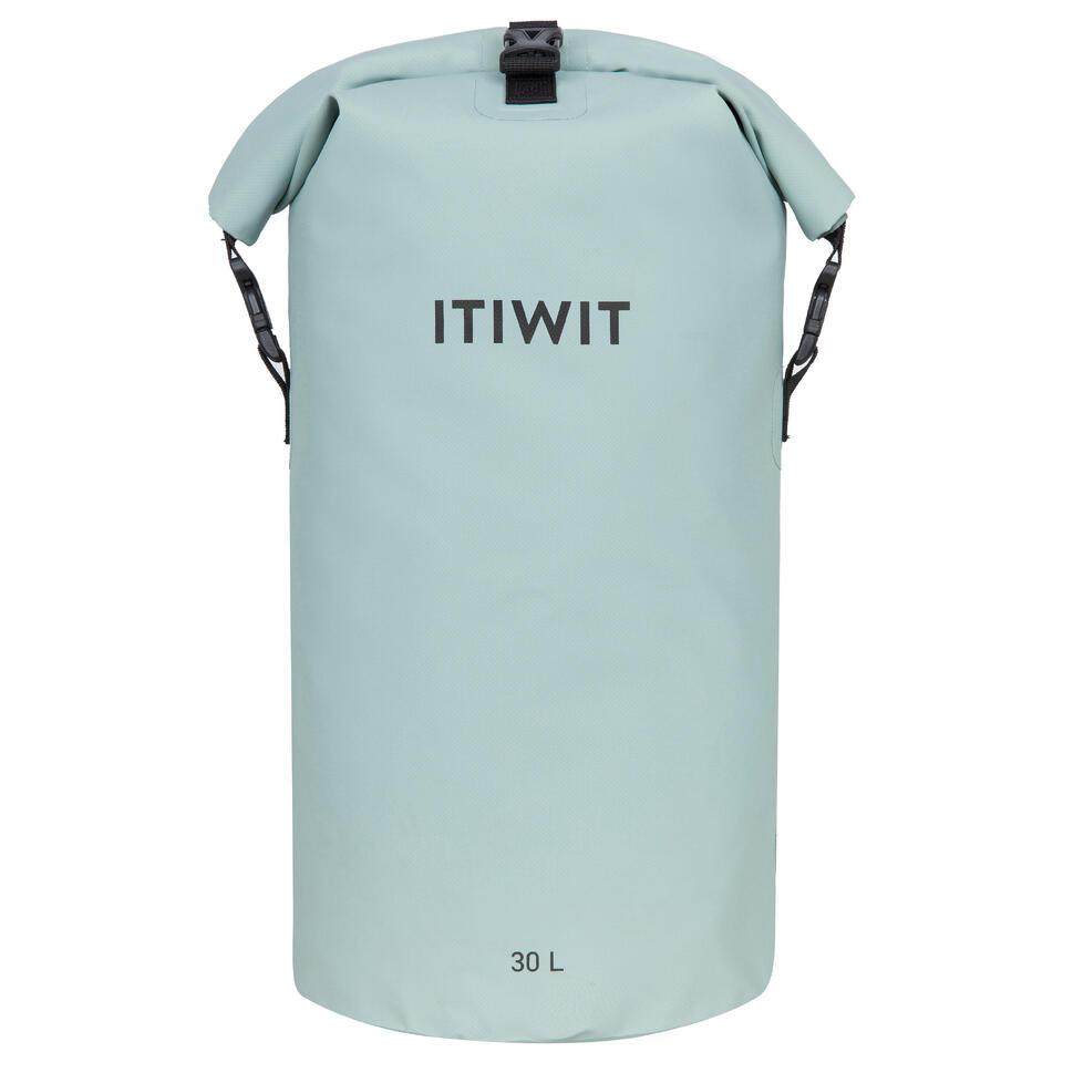 Decathlon ITIWIT Dry Bag Kedap Air - 30 Liter Hijau Tosca - 8584871