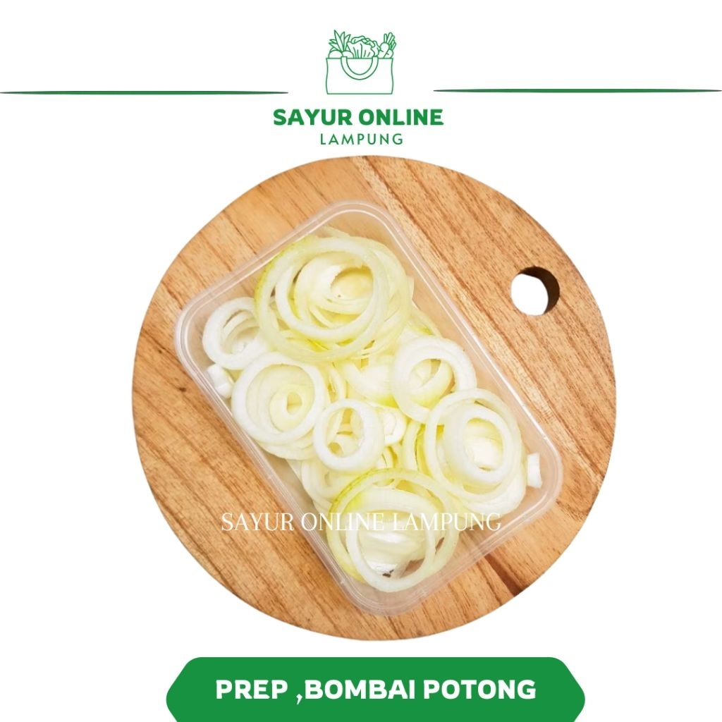 

Prep Bombai Potong - Sayur Online Lampung