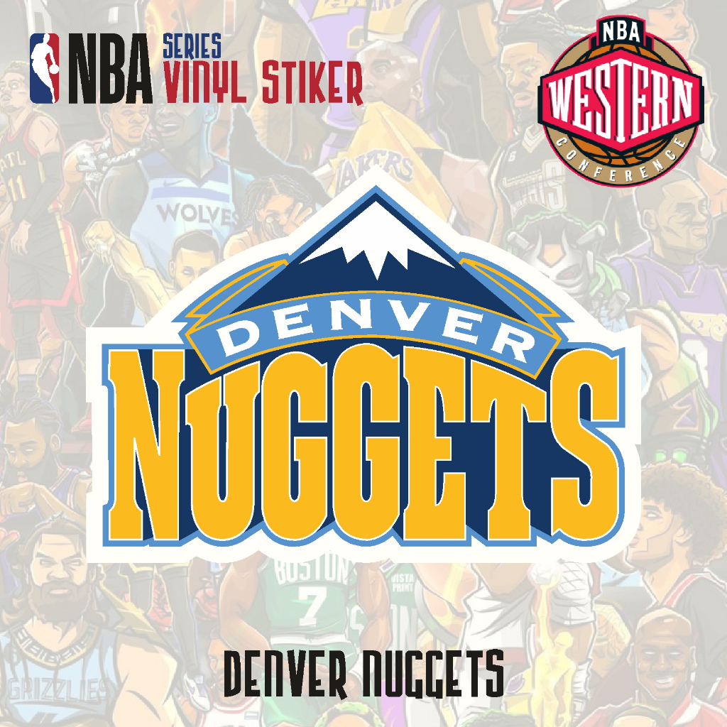 

Stiker Cutting NBA Denver Nuggets 2K08 ( Vinyl )