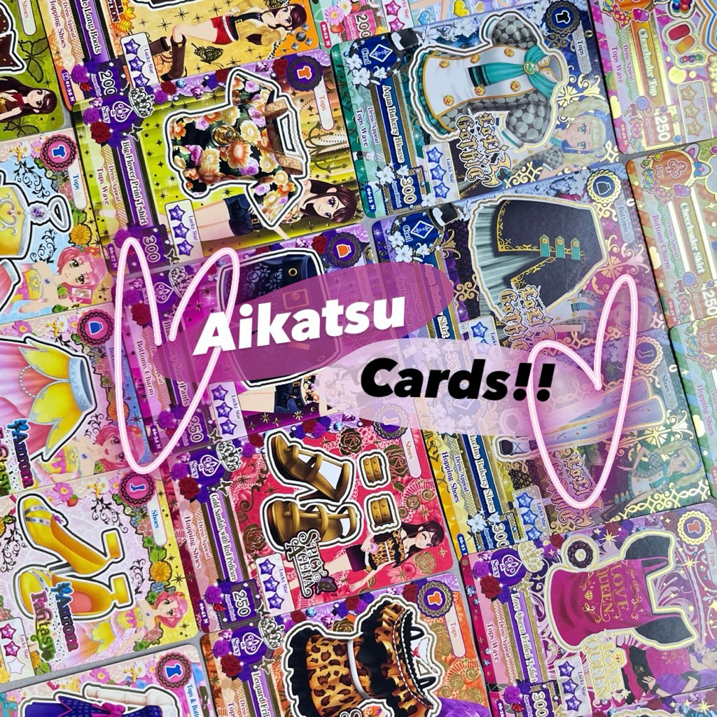Aikatsu Card (Ori) | one set, premium & langsung dari mesin