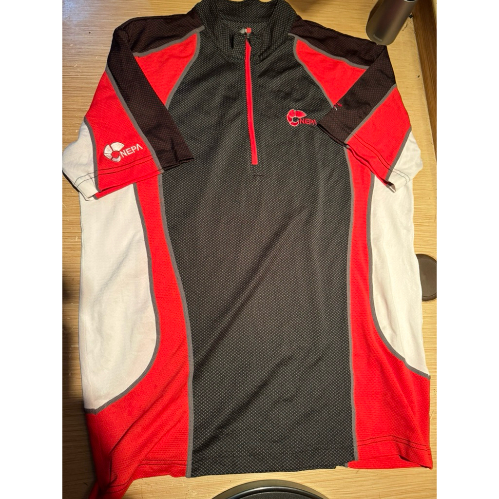 Kaos Outdoor Nepa Baselayer Red Black Gunung Hiking Trekking Kaos Olahraga Original 100%  #nepa #bas
