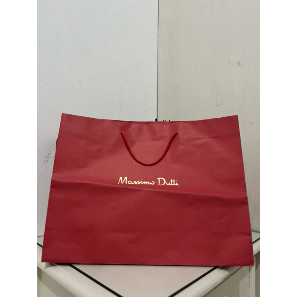 

paperbag massimo authentic