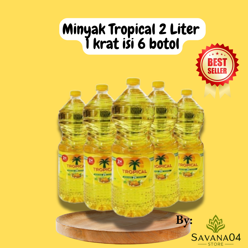 

Minyak Goreng Tropical 2 L (1 Krat/ isi 6 Botol)