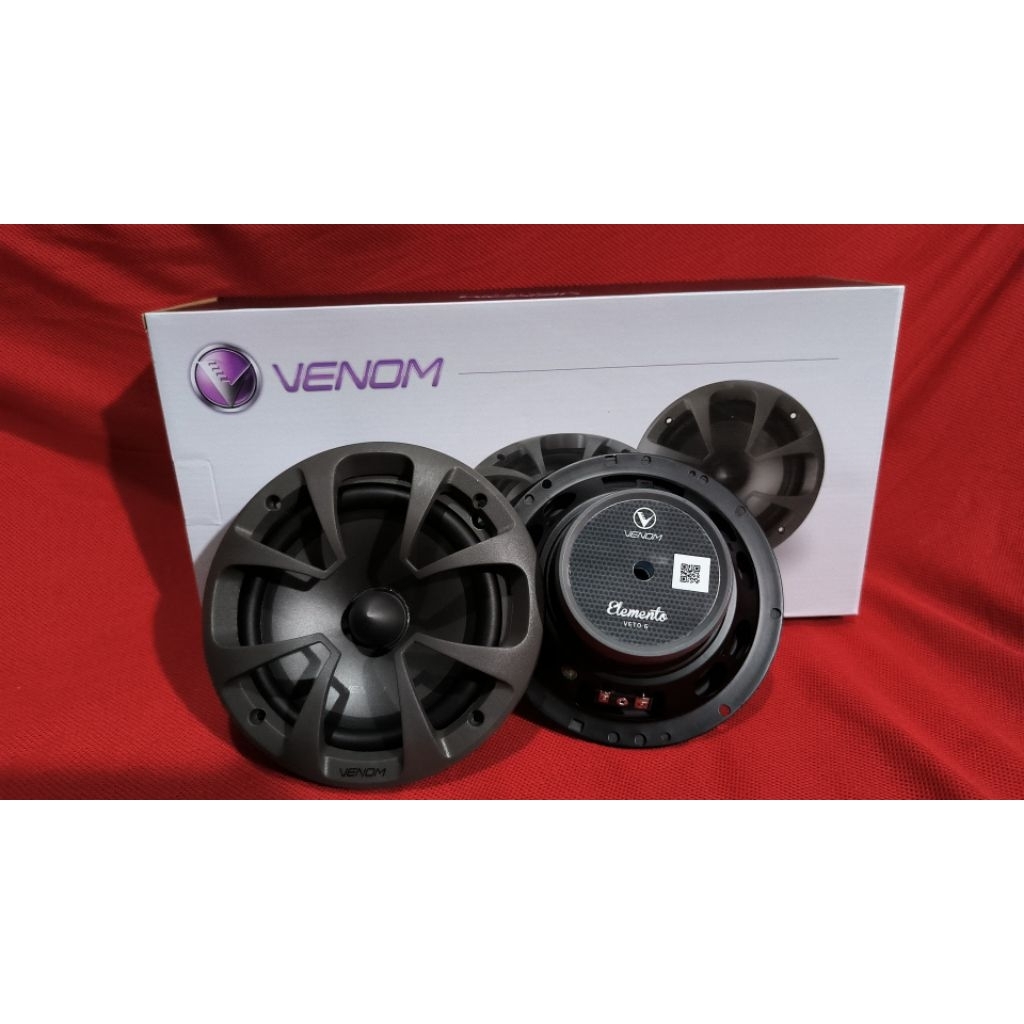 Speaker Split Venom Veto 6 - Venom Veto 2 Way Component Split_ATIK AUDIO