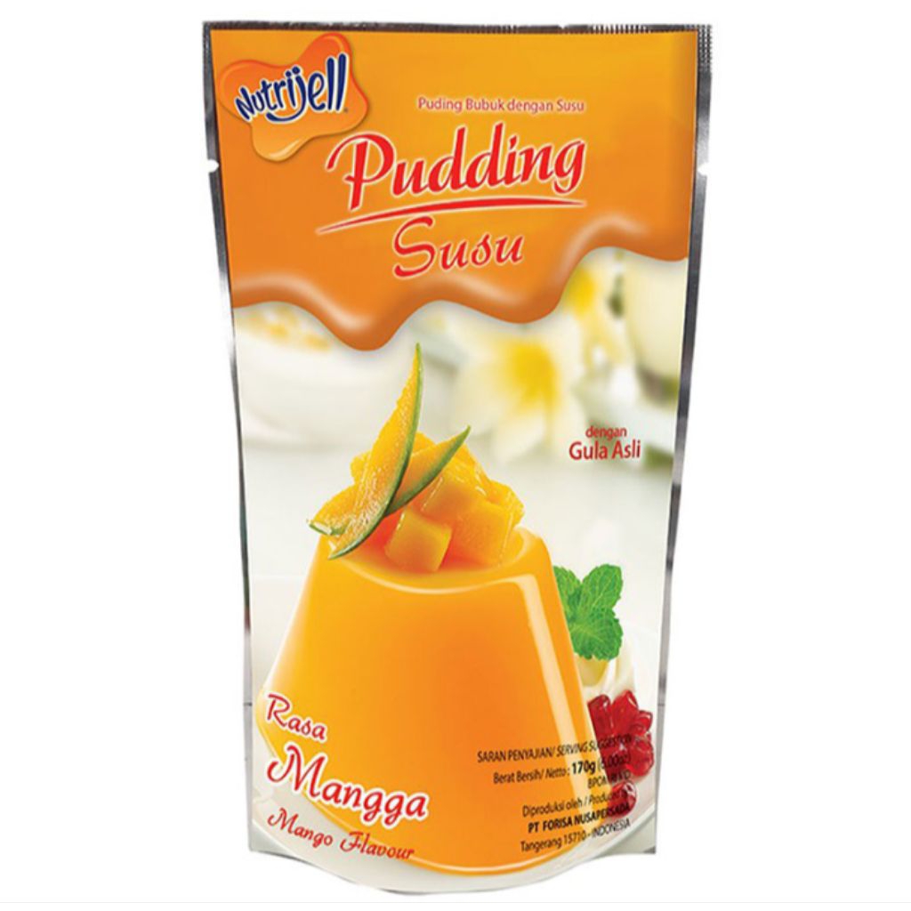 

Nutrijell Pudding Susu Rasa Mangga Pouch 170 g