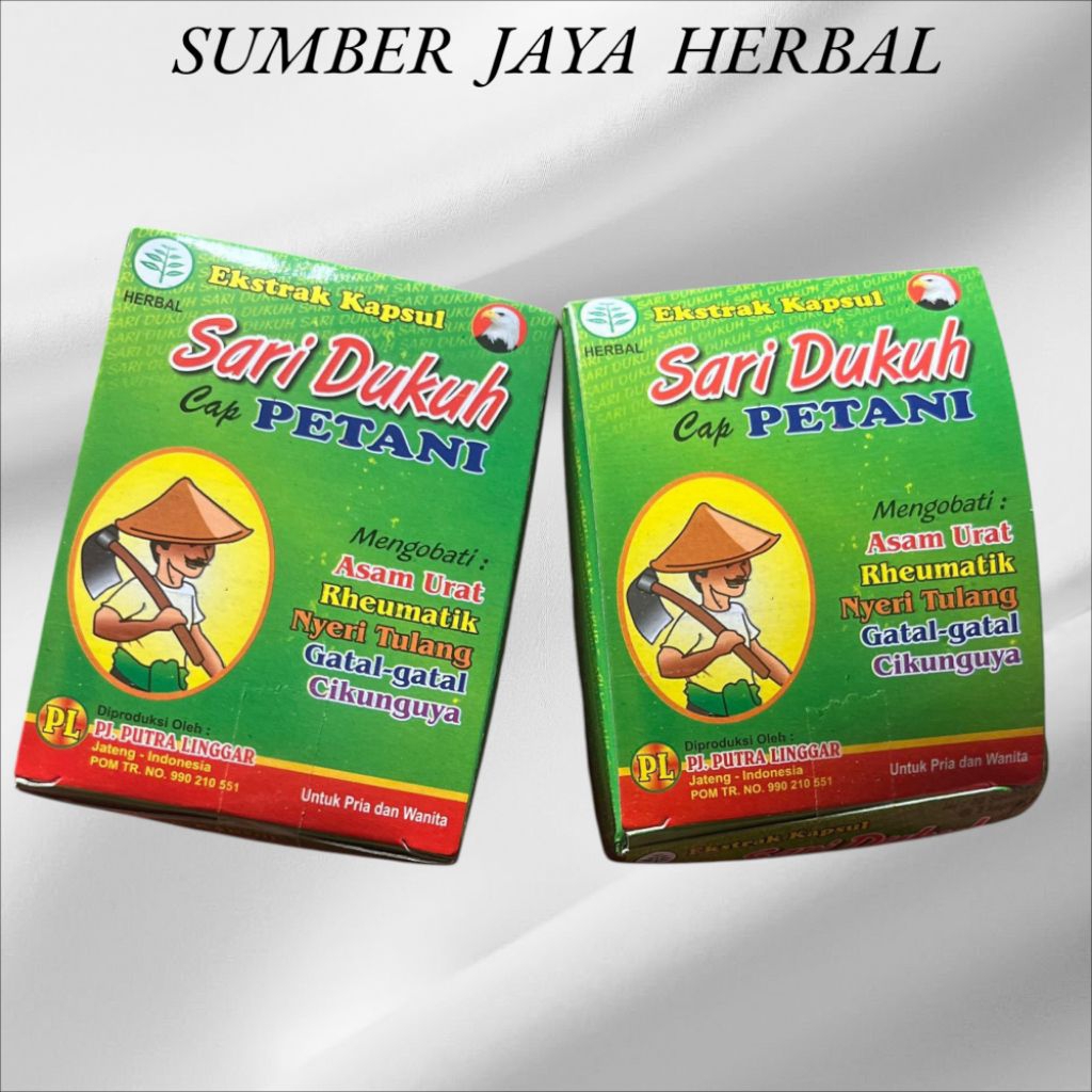 

SARI DUKUH HIJAU CAP PETANI ASAM URAT LINU ORIGINAL