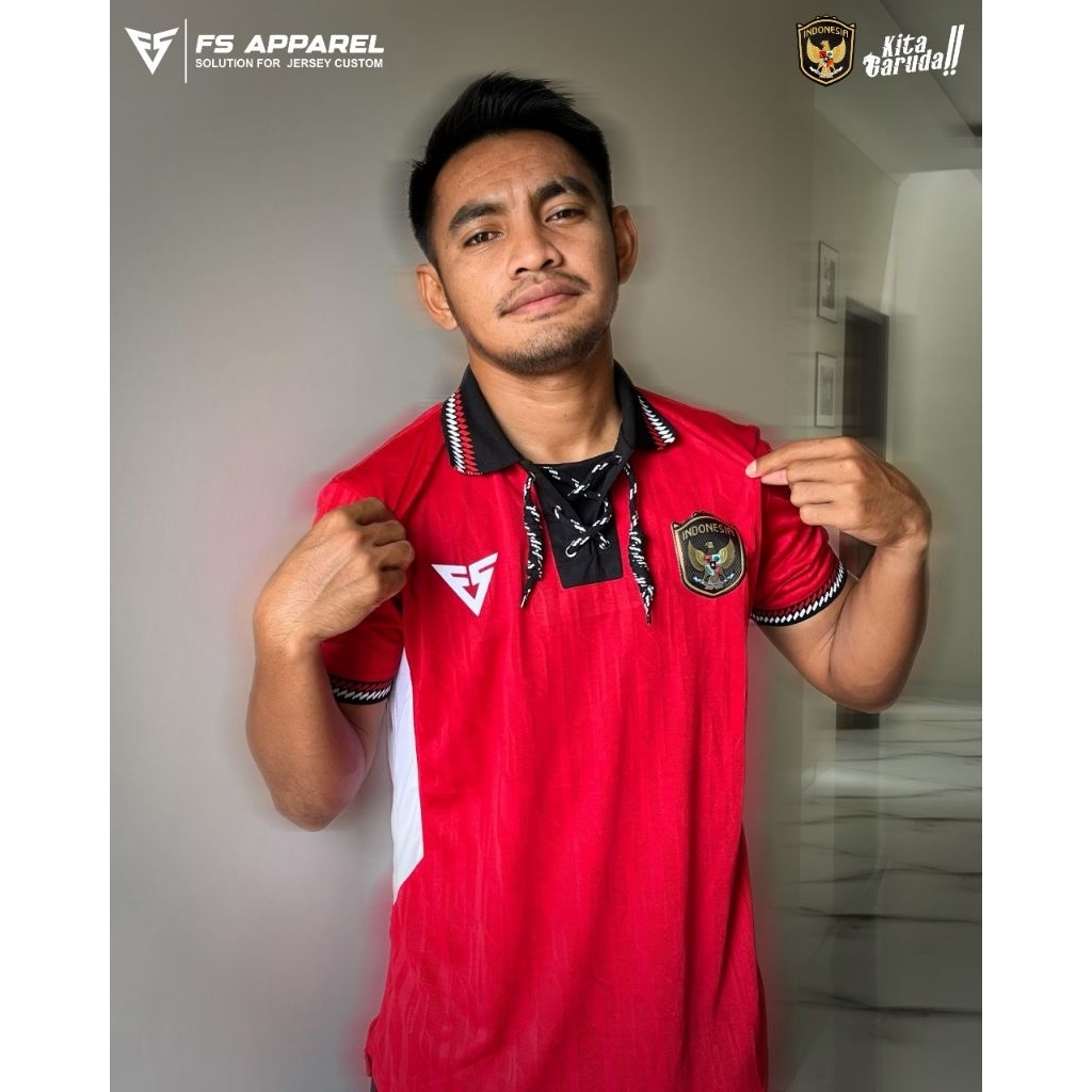 jersey timnas indonesia vintage