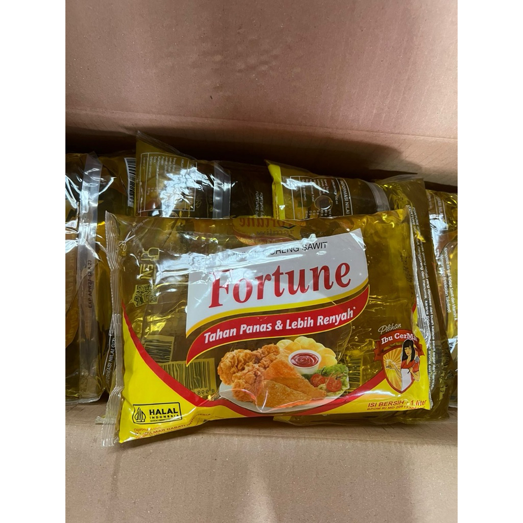 

Minyak goreng fortune bantal 1 liter
