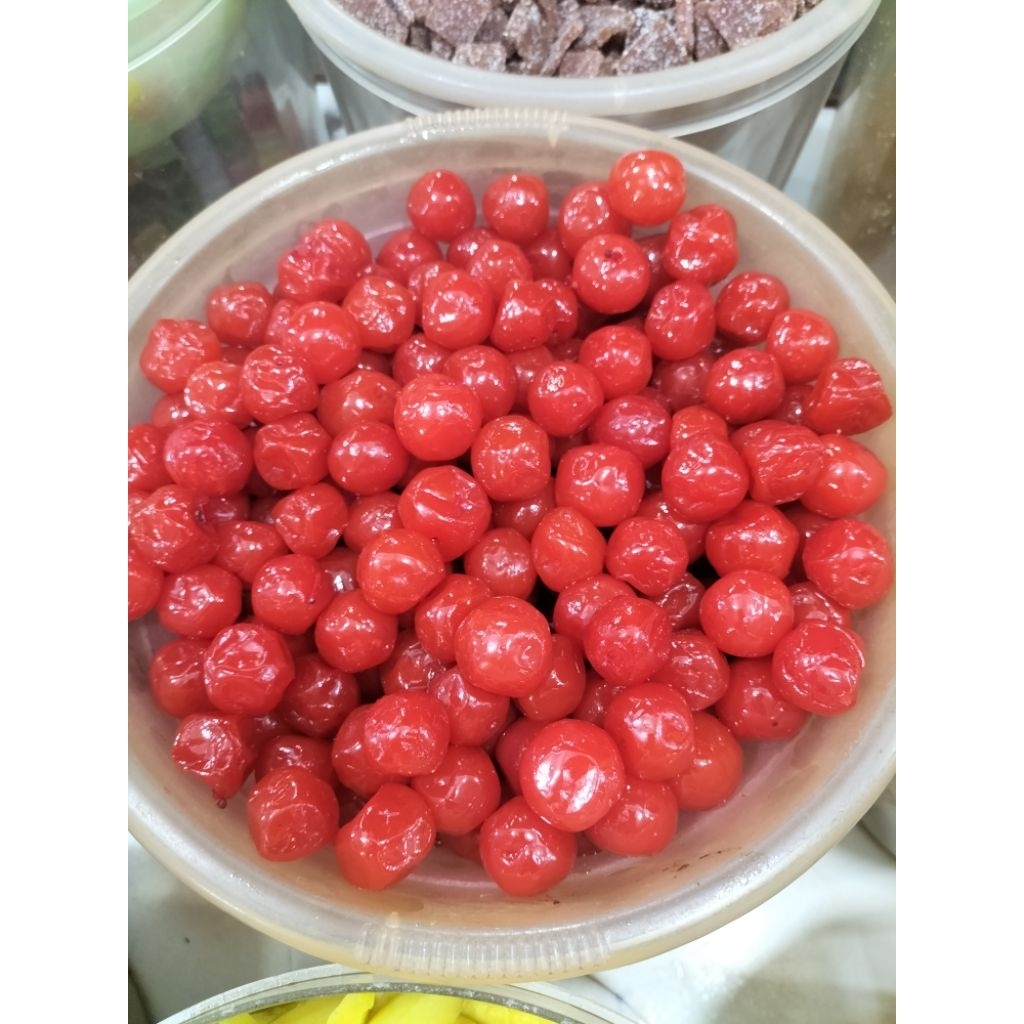 

Manisan Buah Liko merah/Buah Cherry/Cermai Merah 500gram