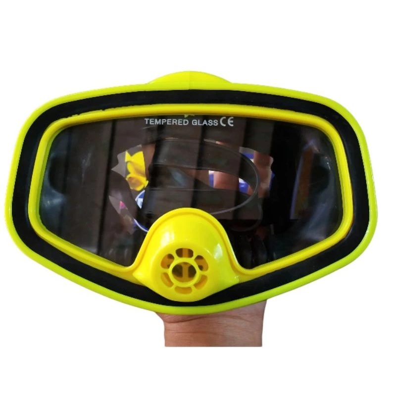 Kacamata Selam Diving Nyelam 1 Kaca Exquis 6403R